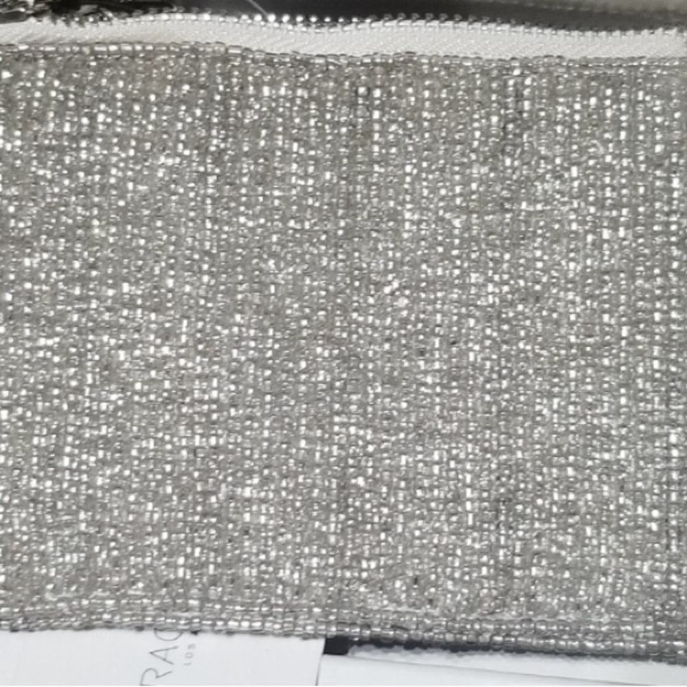 🪩NWT Rachel Zoe Elegant Beaded Martini Card Case & Charm Set - Picture 5 of 7